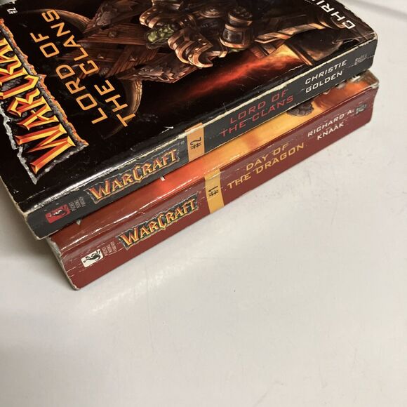 World of Warcraft Day Of The Dragon And Lord of the Clans Paperback Lot of (2) - Picture 3 of 8